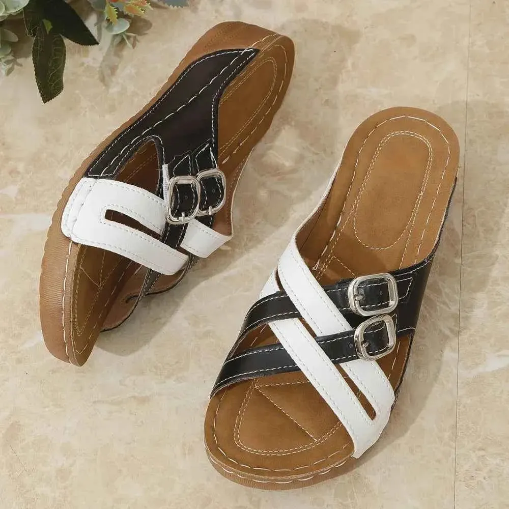 Open Toe Flats Sandals for Comfortable Summer Style