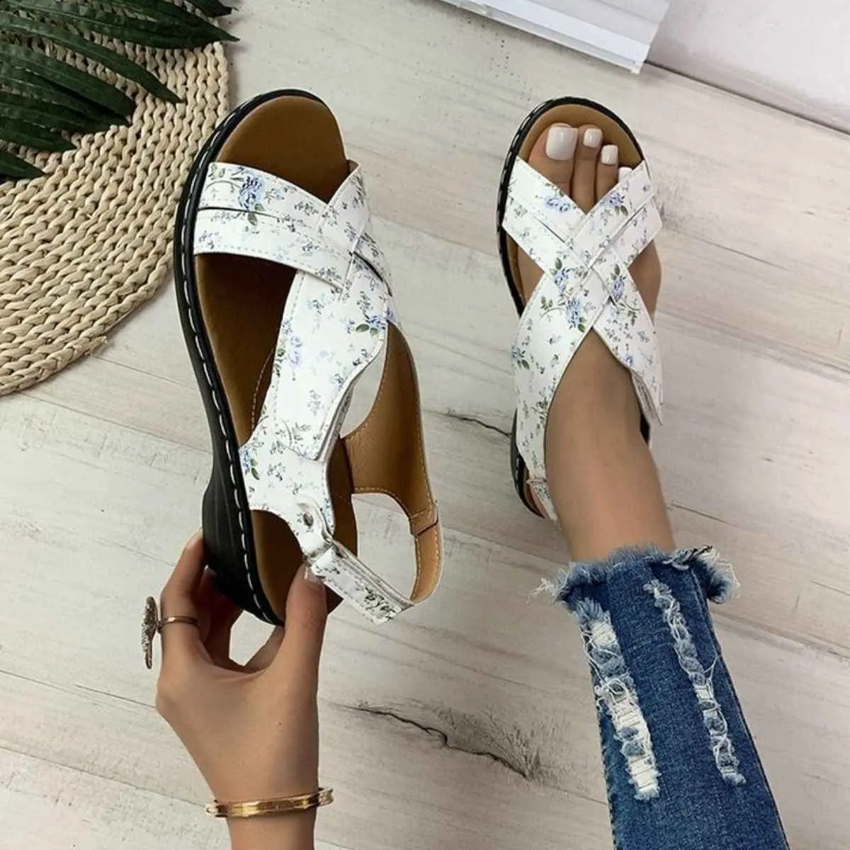 Open Toe Flats Sandals - Stylish and Comfortable Open Toe Flats