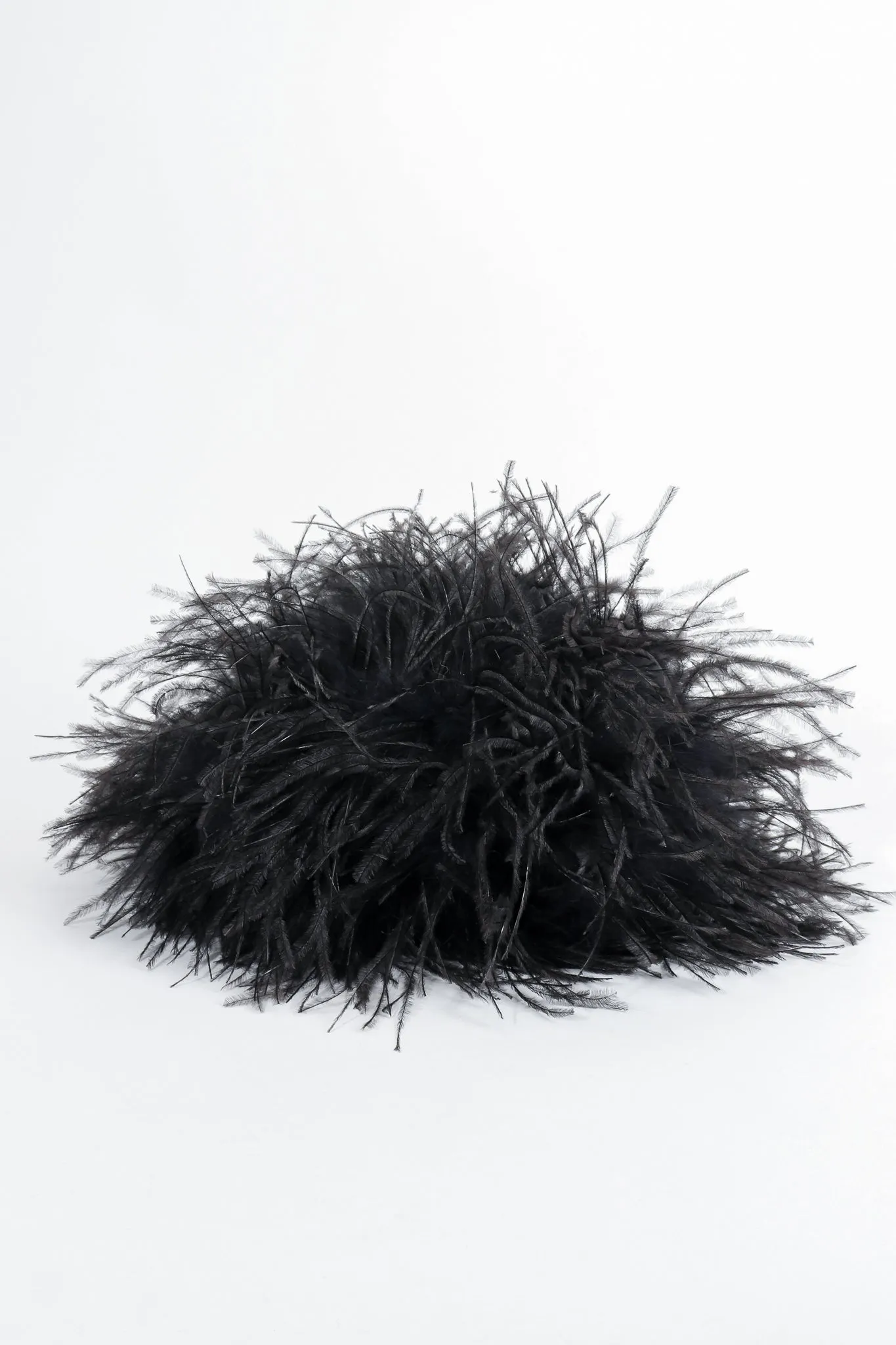 Ostrich Feather Urchin Hat