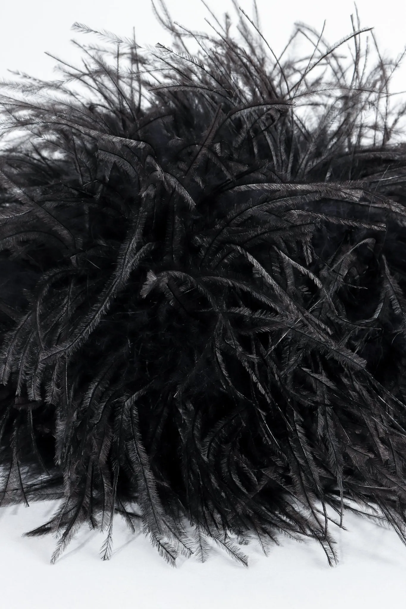 Ostrich Feather Urchin Hat