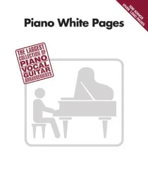PIANO WHITE PAGES PVG (O/P)
