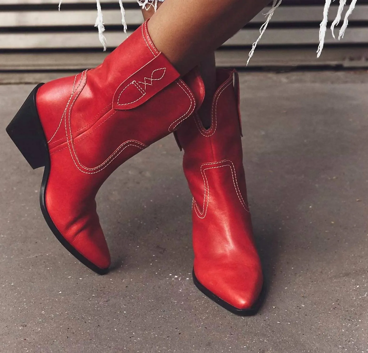 Pitchfork Point Western Boot