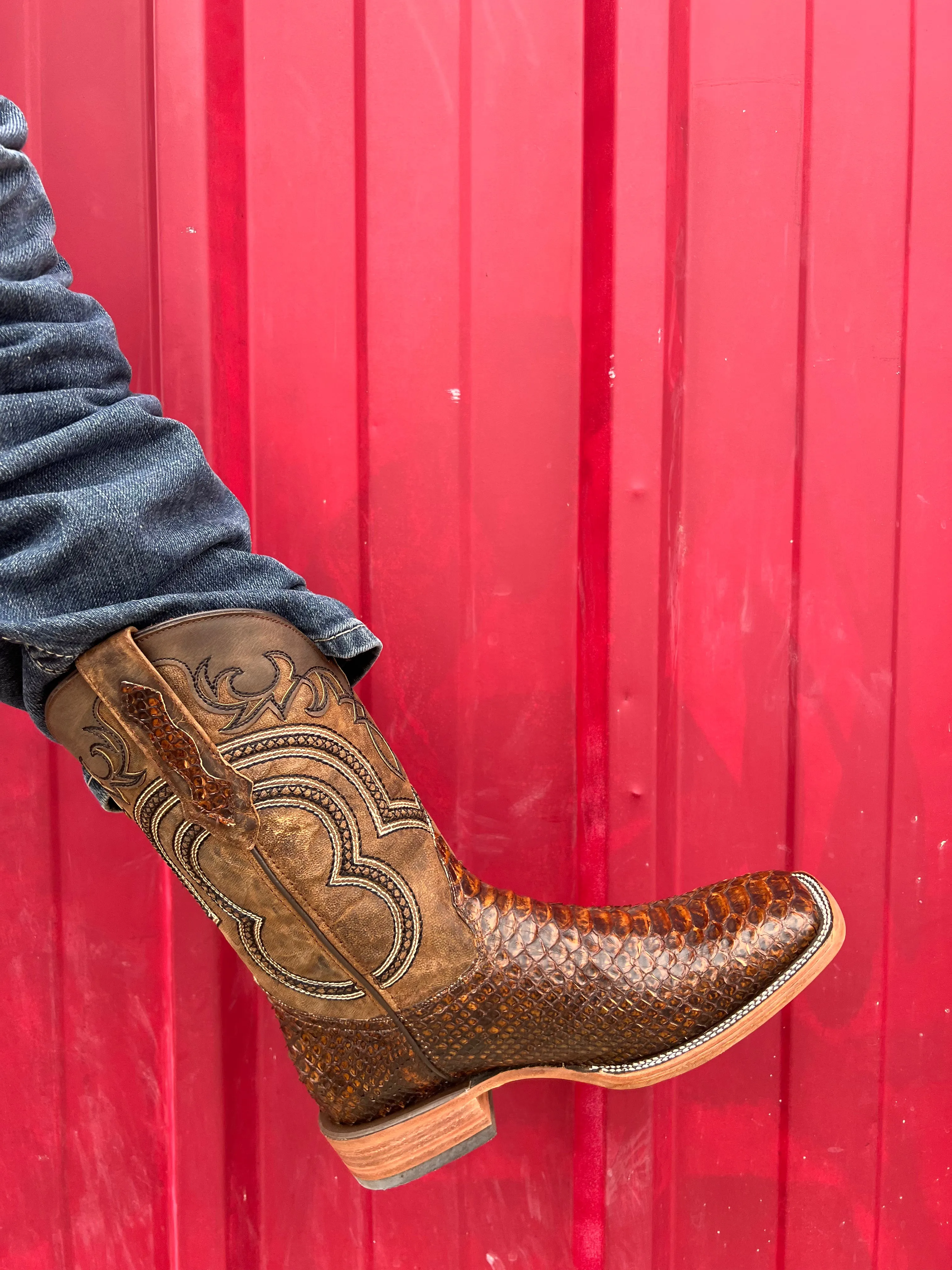 Python Vintage Boots