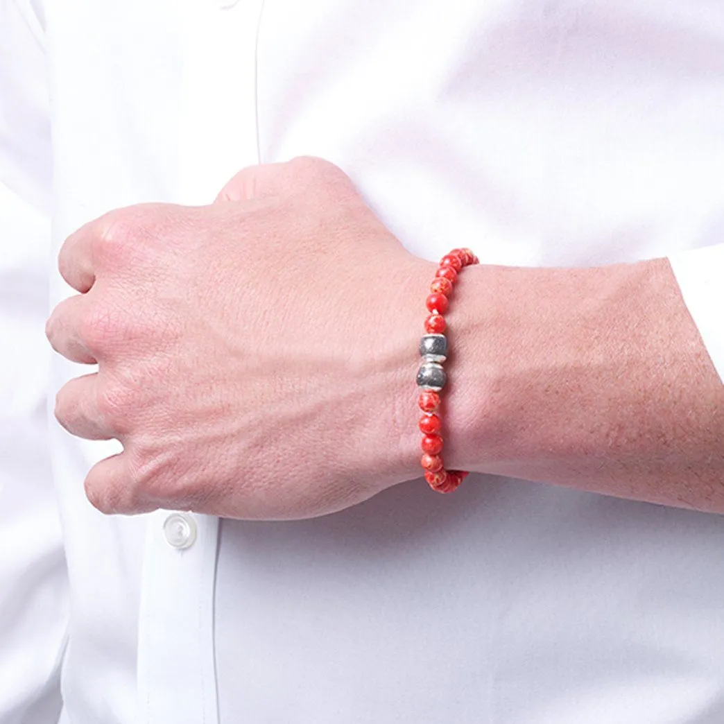 Red Sea Jasper, One Everence Bead