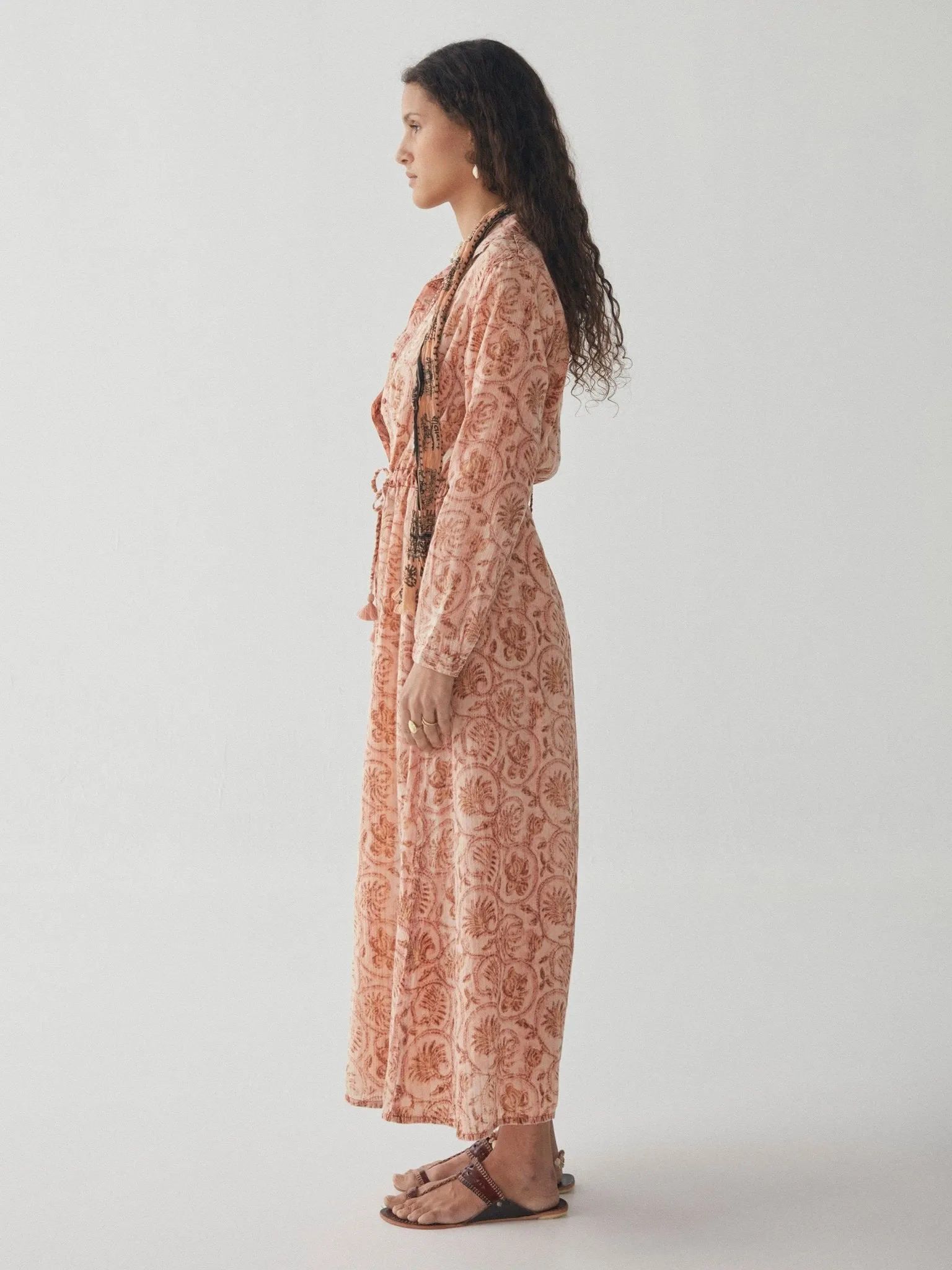 Roberta Dress - Vintage Rose