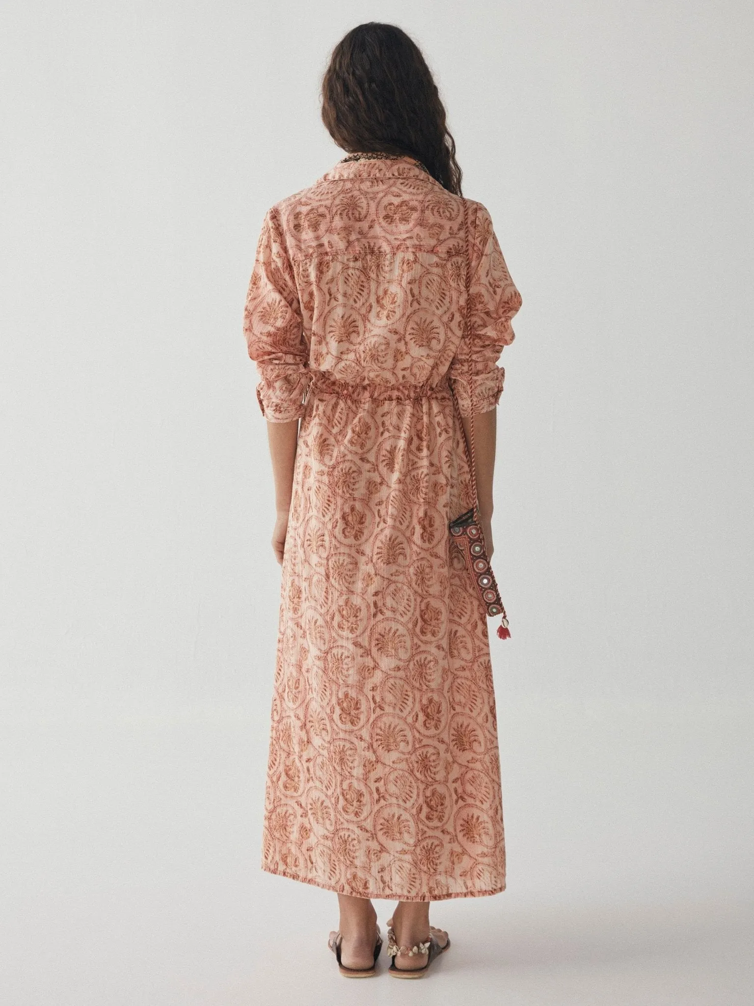 Roberta Dress - Vintage Rose