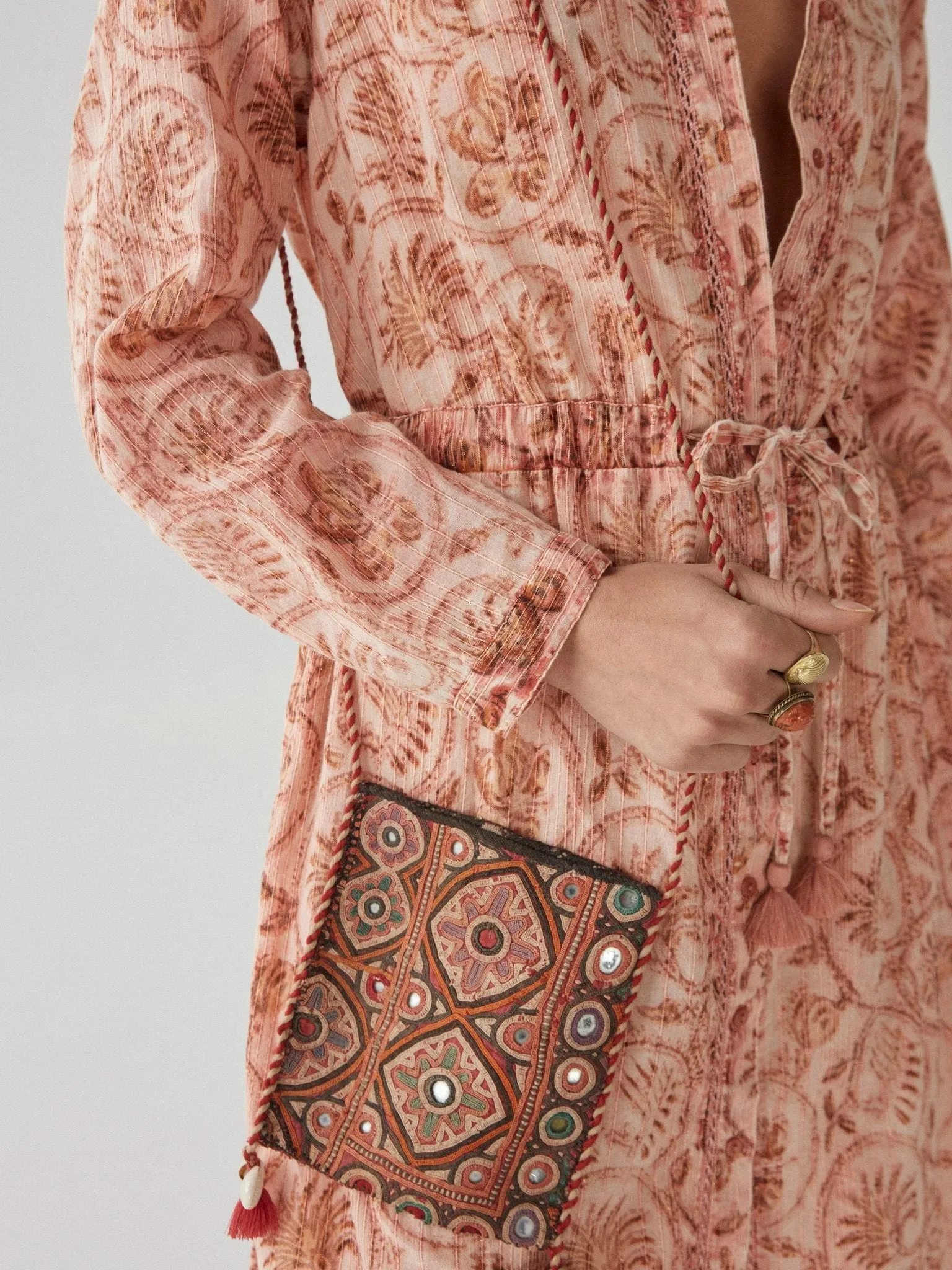 Roberta Dress - Vintage Rose
