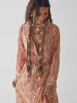 Roberta Dress - Vintage Rose