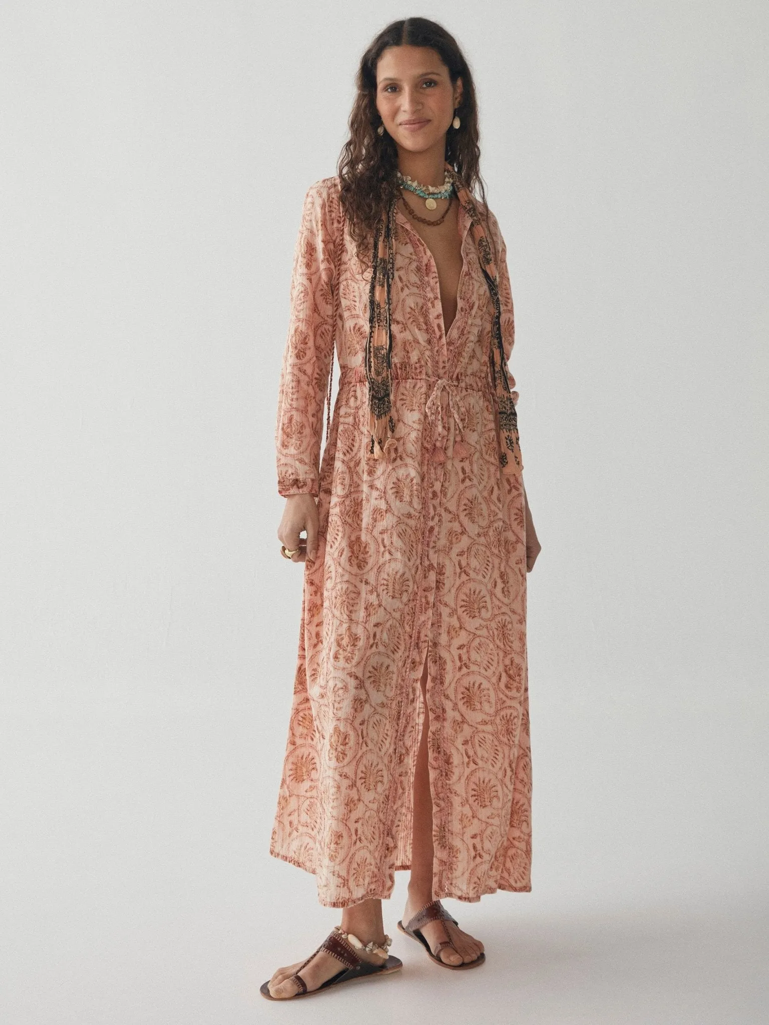 Roberta Dress - Vintage Rose