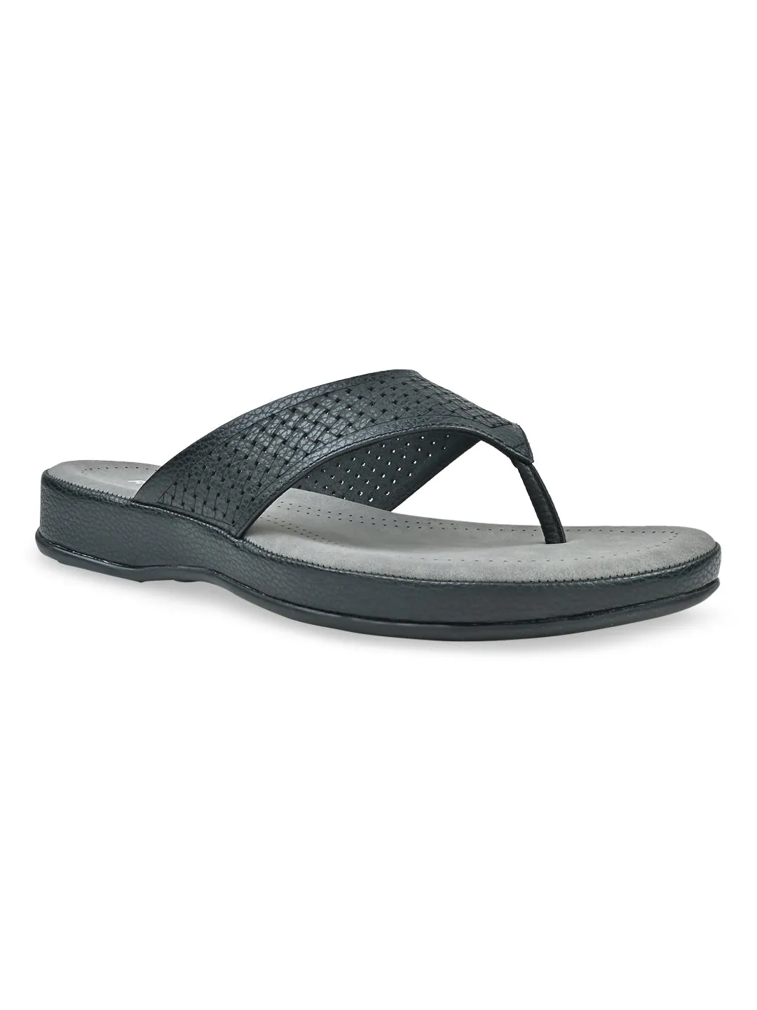 Rocia By Regal Black Women Laser Cut Flats