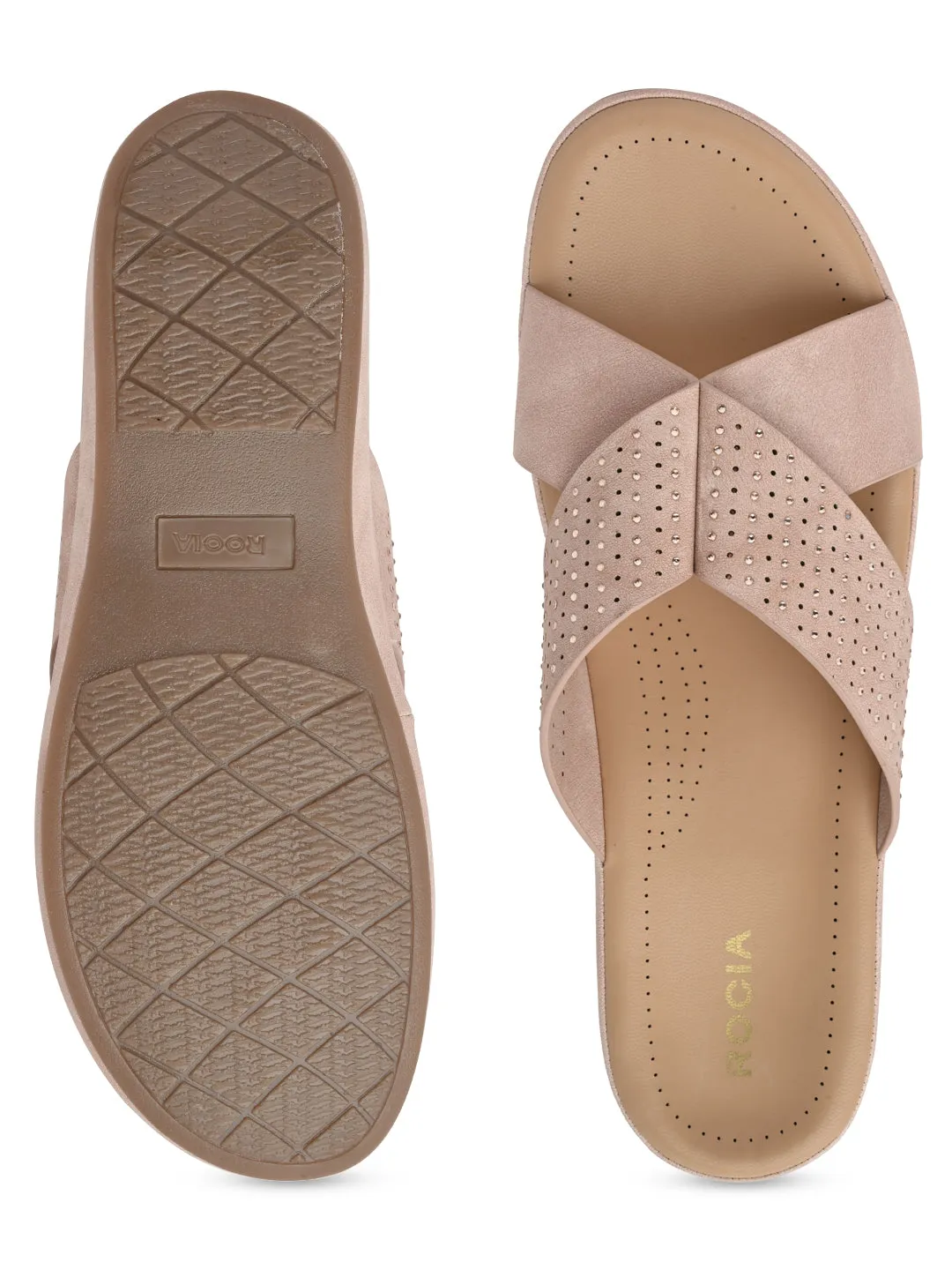 Rocia By Regal Pink Women Casual Comfort Flats