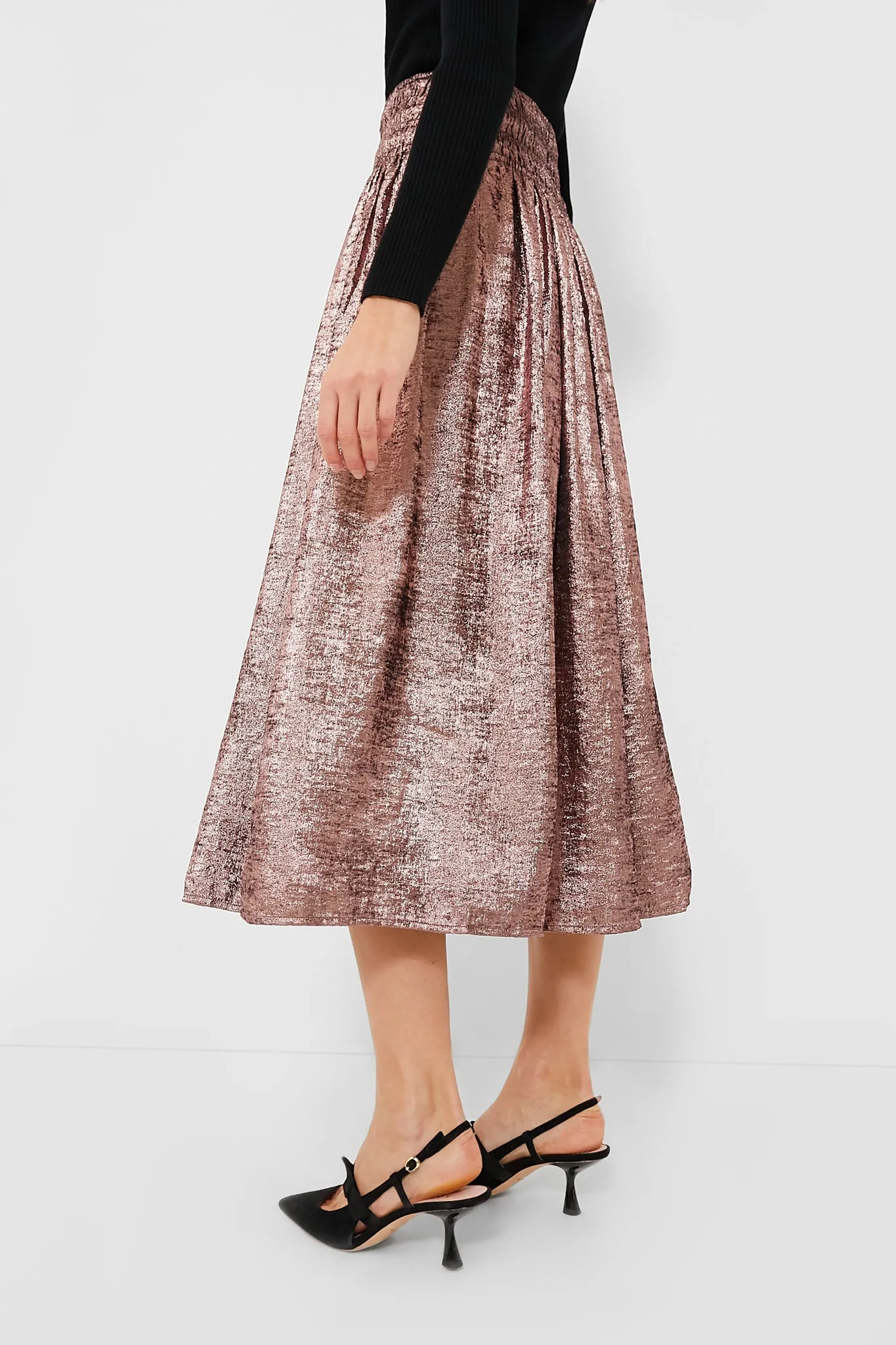 Rose Gold The Viola Skirt