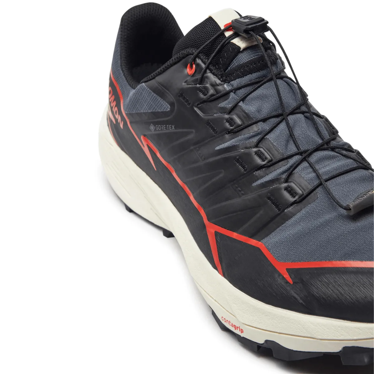 Salomon Men's Thundercross Gore-Tex Turbulence/Black/Cherry Tomato