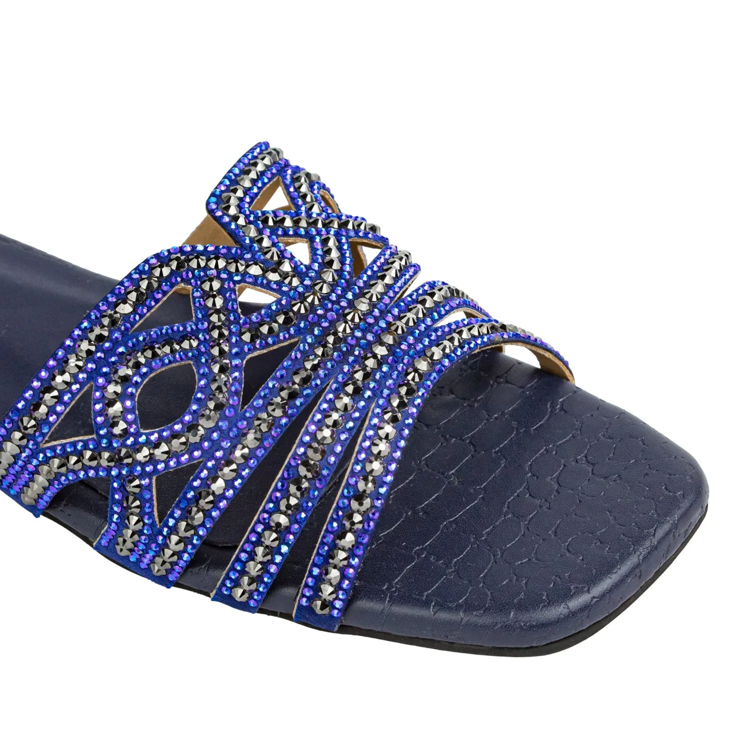 Samira Flats S181F - Navy Blue