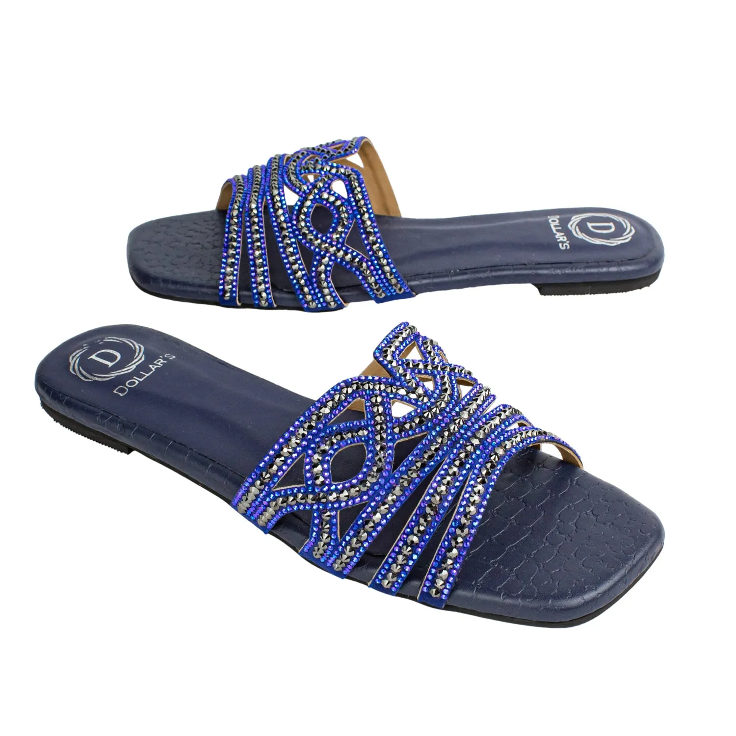 Samira Flats S181F - Navy Blue