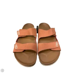 Sandals Flats By Skechers In Peach, Size: 7