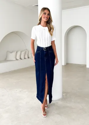 Sanoma Knit Top - Off White