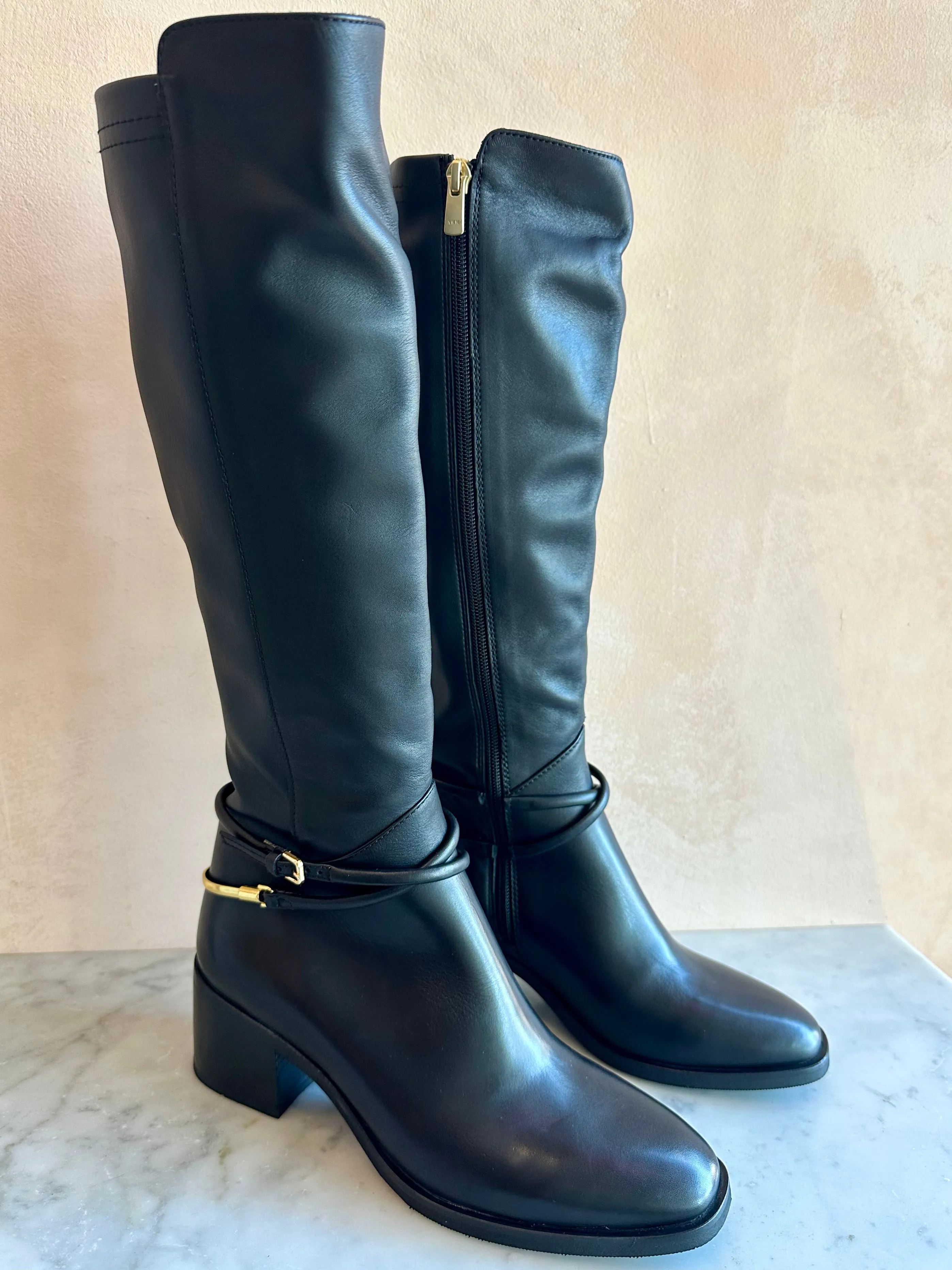 Sempre Di - Paige Knee High Boots Black