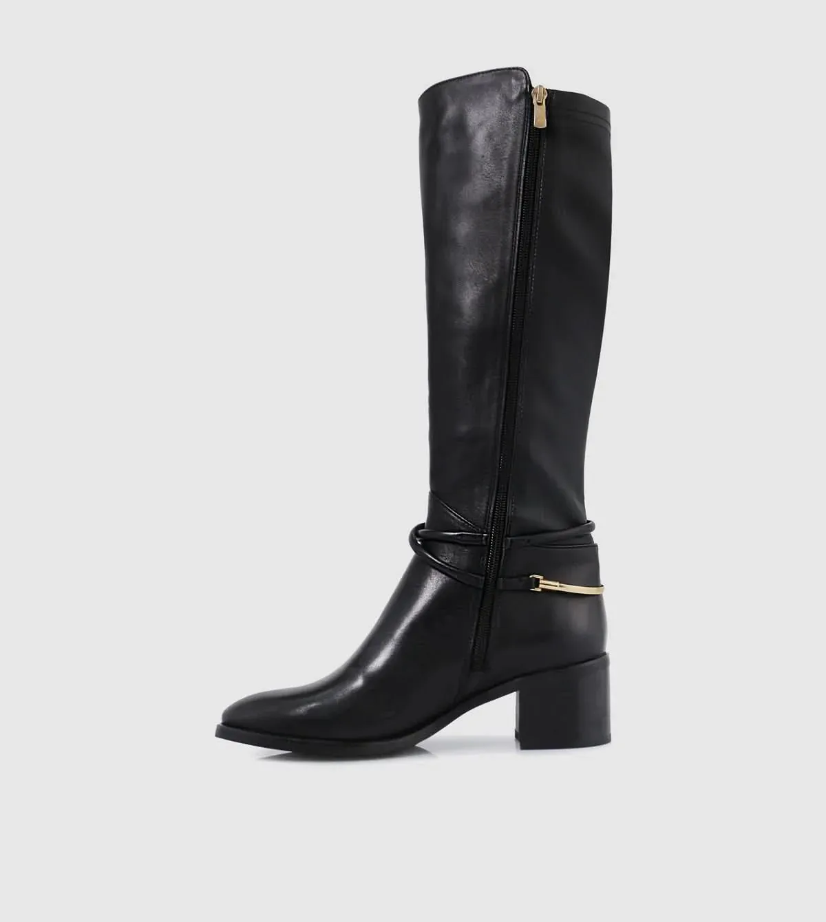 Sempre Di - Paige Knee High Boots Black