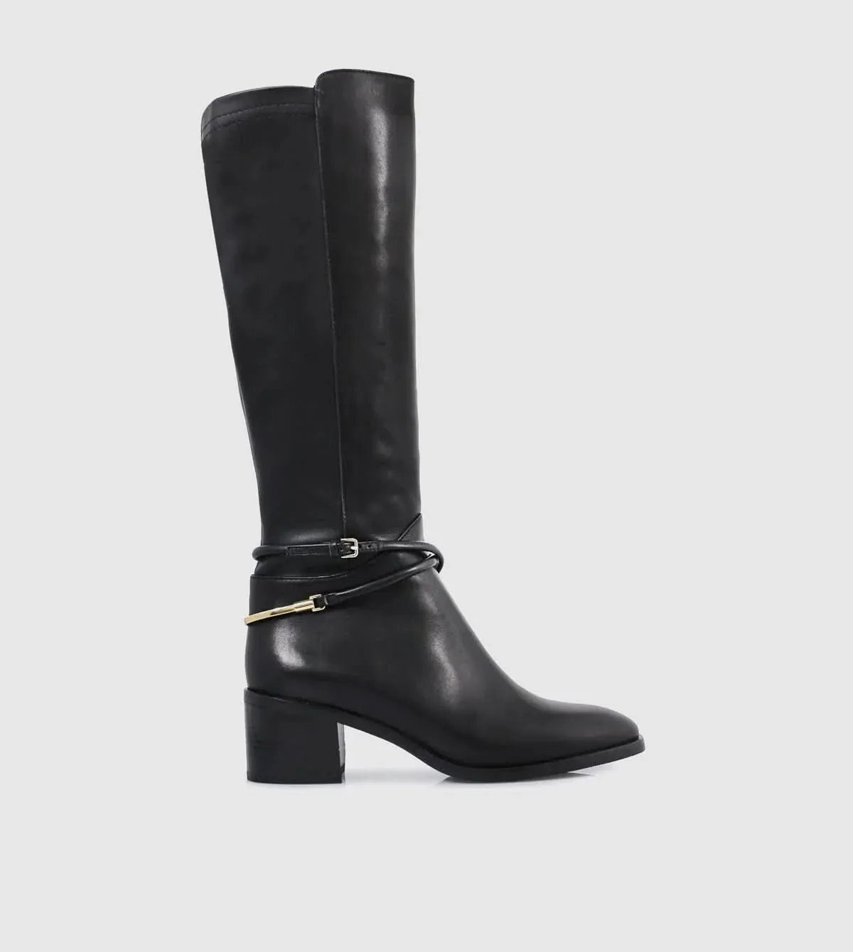 Sempre Di - Paige Knee High Boots Black