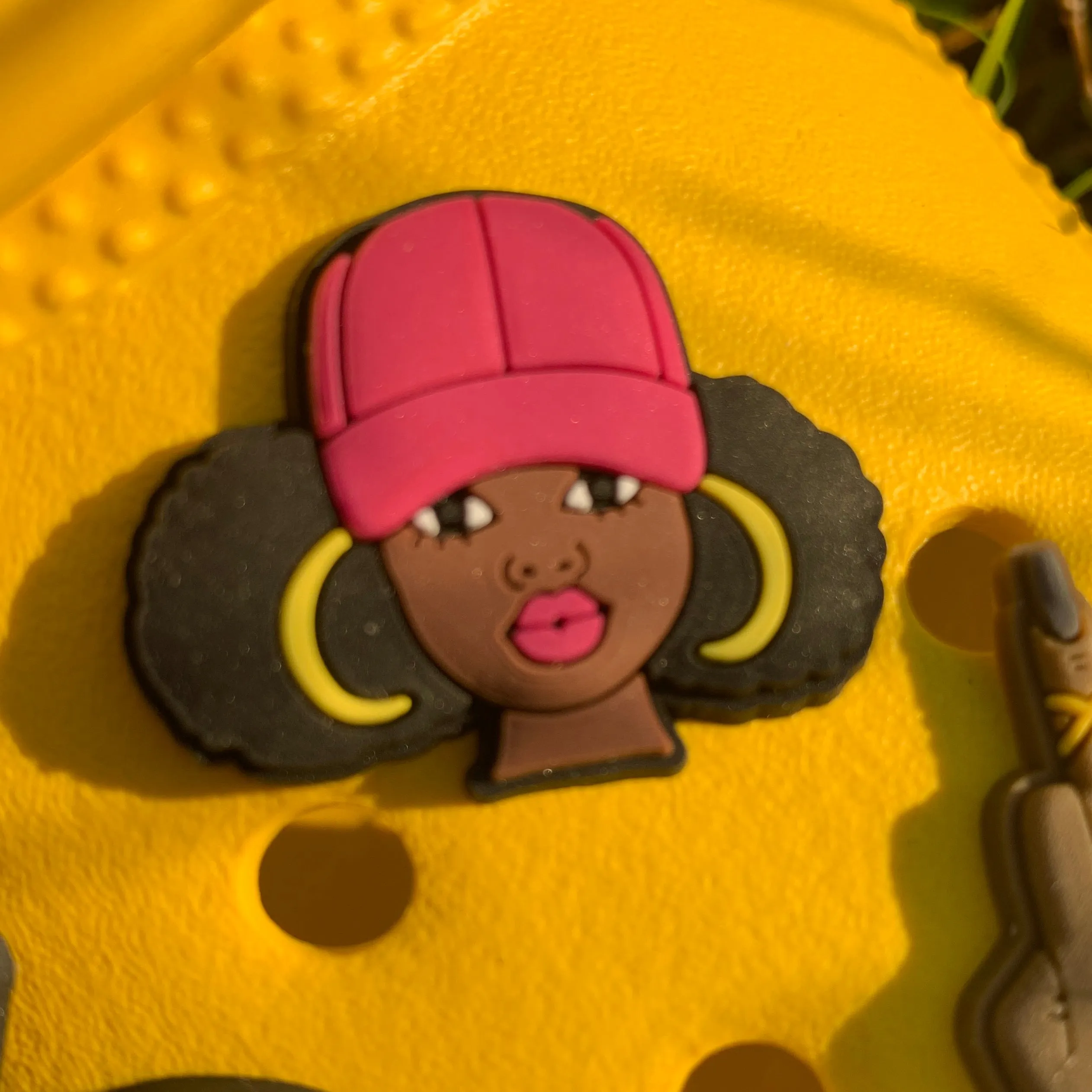 SHOE CHARMS - PINK CAP BEAUTY