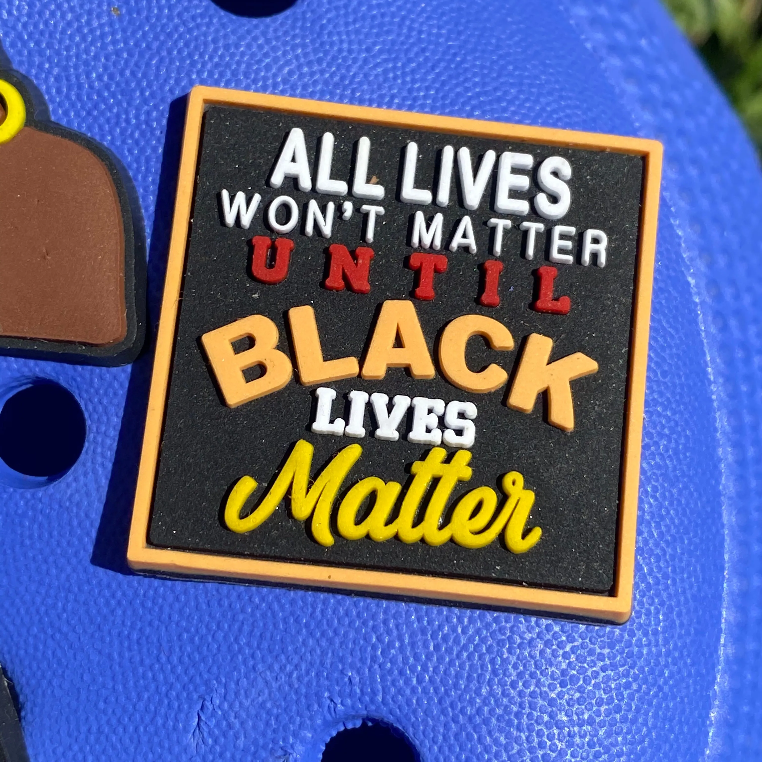SHOE CHARMS - ...UNTIL BLACK LIVES MATTER