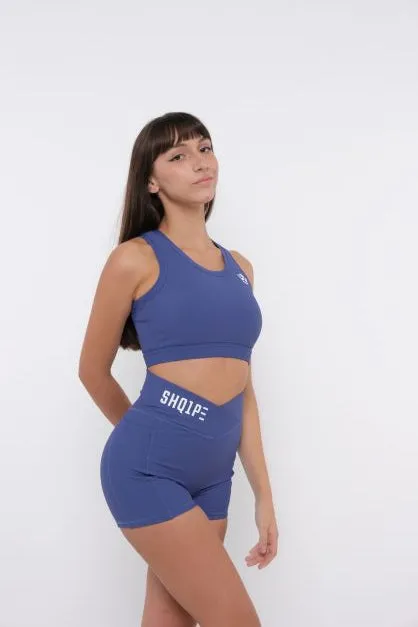 Shorts   Tank Top Blue Color/White Logo