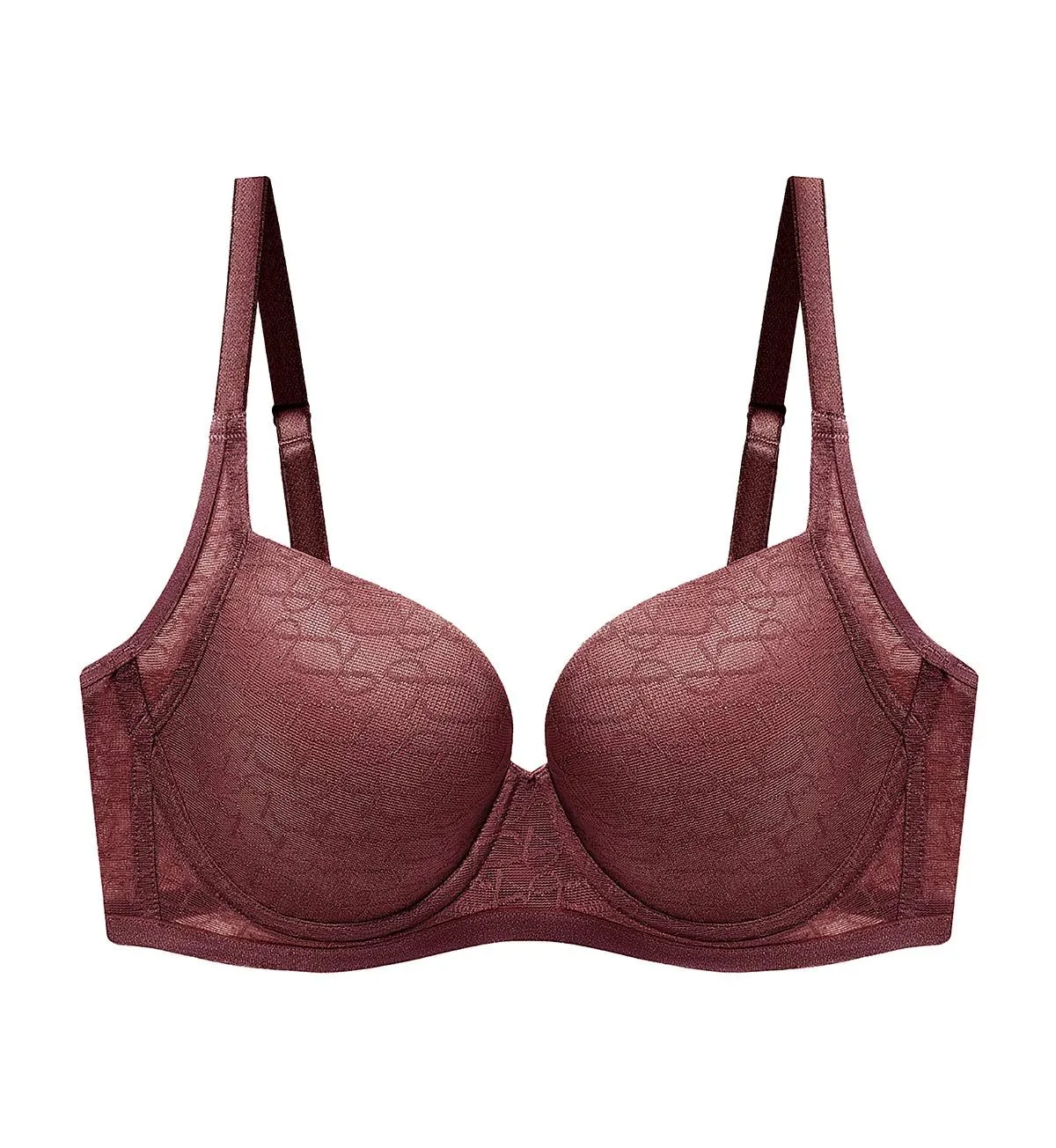 SIGNATURE SHEER WIRED PADDED BRA