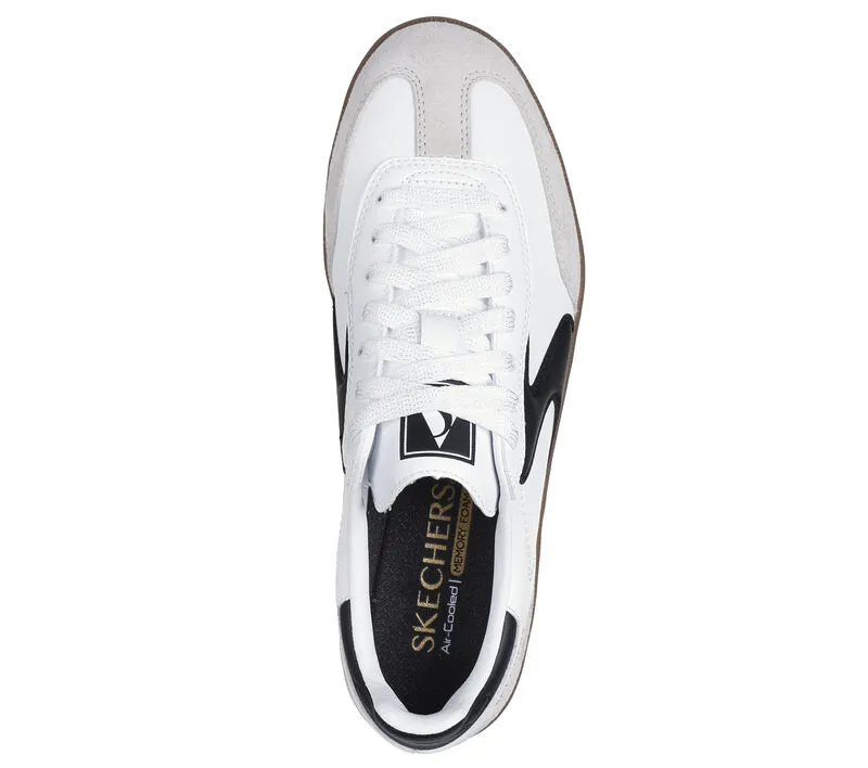 Skechers Women's Hotshot-Kickoff Court & Classics Sneakers - White/Black