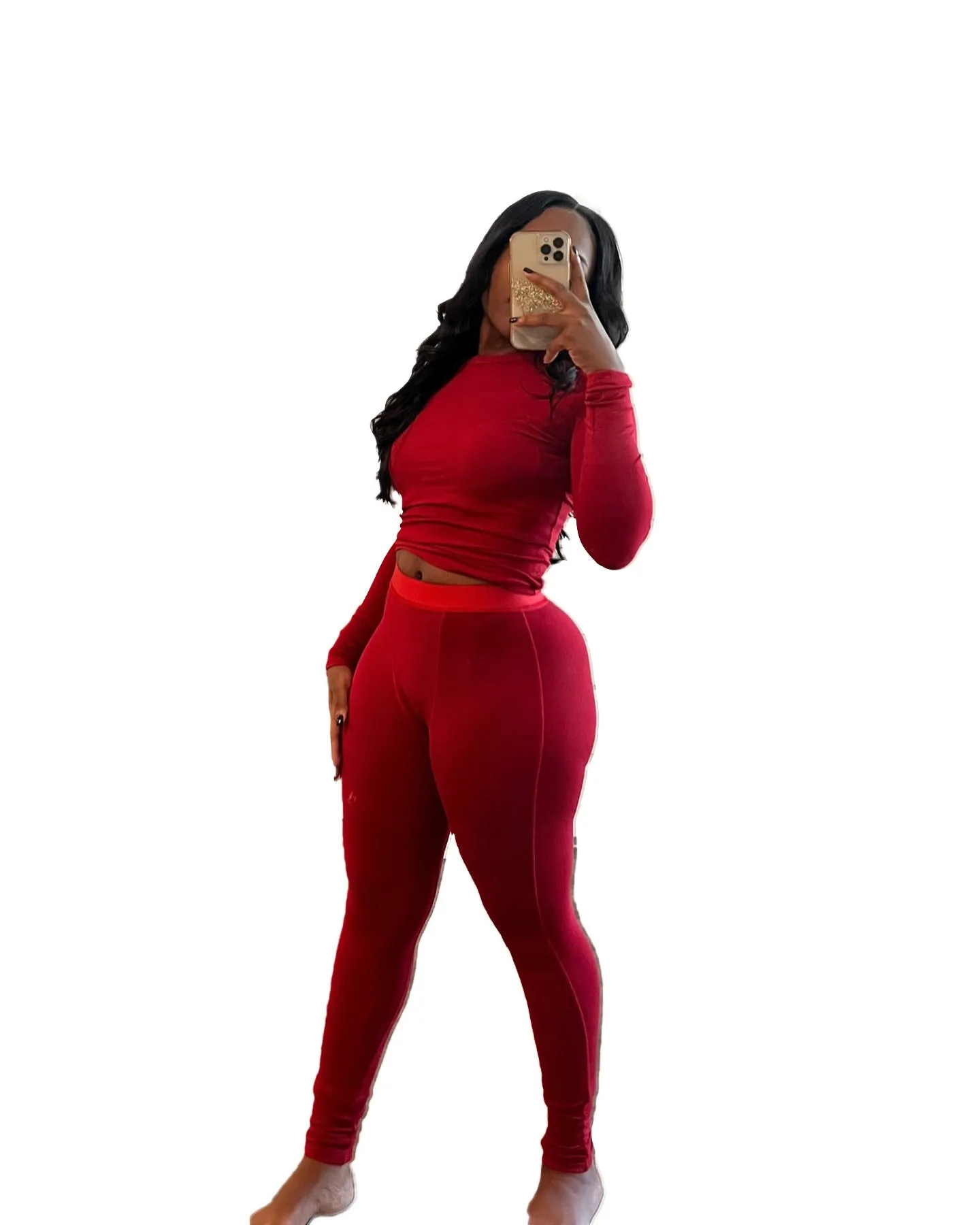 Sleek Ribbed Elastic Yoga Set for Active and Stylish Comfort