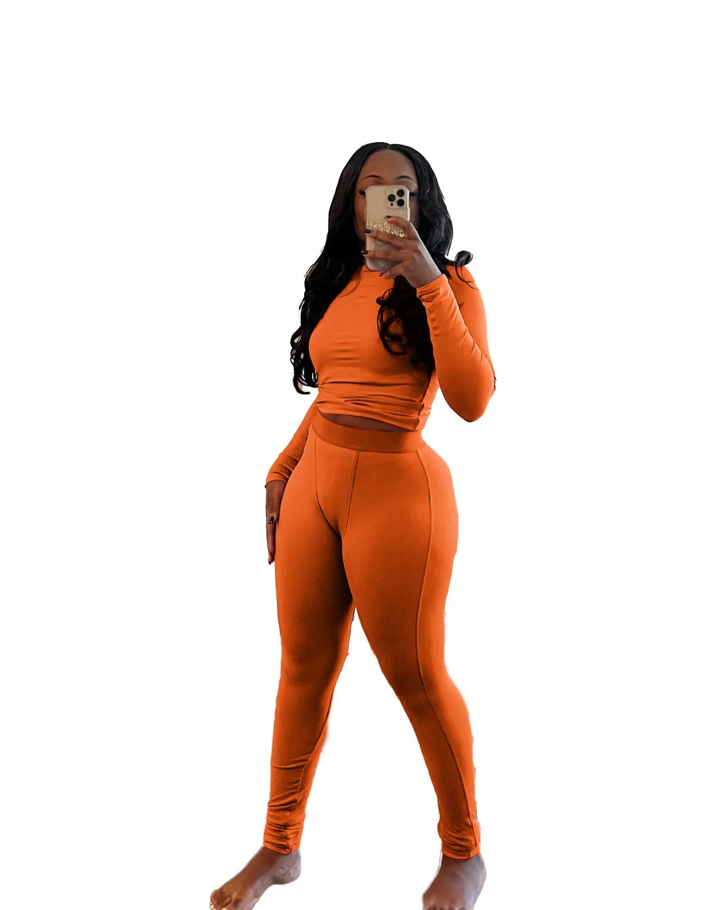 Sleek Ribbed Elastic Yoga Set for Active and Stylish Comfort