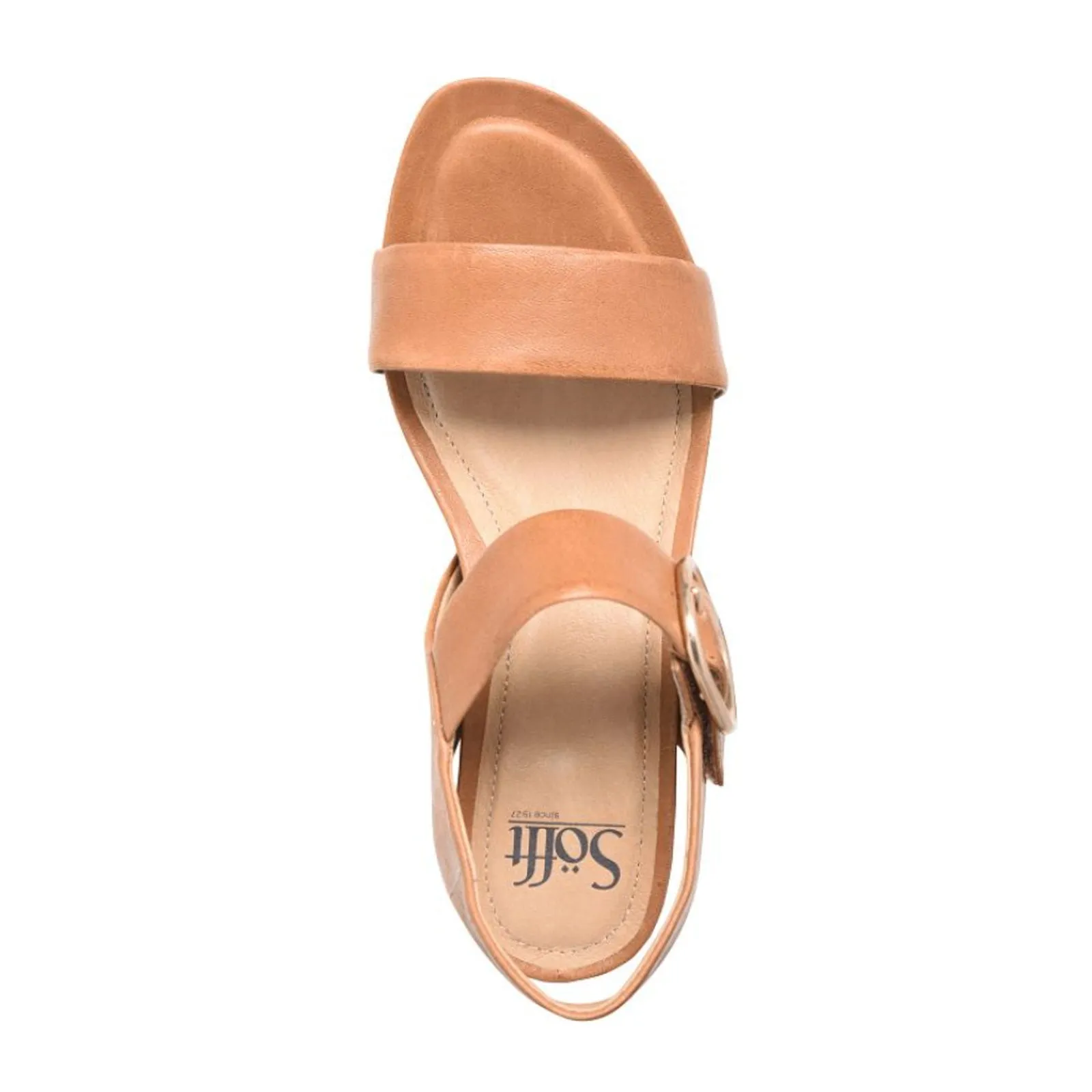 Sofft Vaya Wedge Sandal (Women) - Luggage