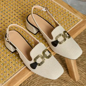 Solene™ Slingback Loafers