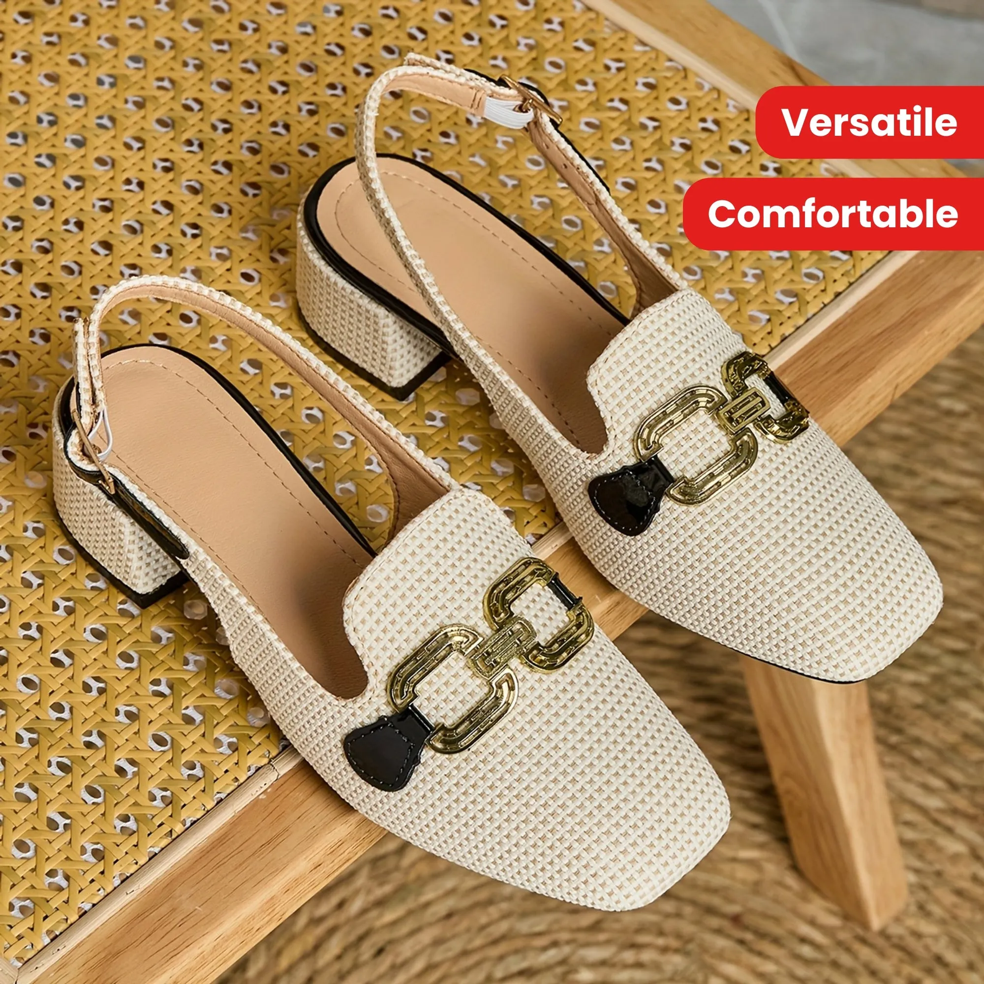 Solene™ Slingback Loafers