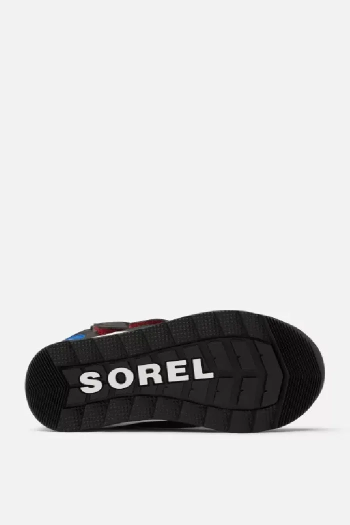 Sorel Toddler Boys Uniform Blue/Cherrybomb Whitney II Strap WP