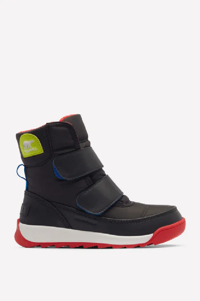 Sorel Toddler Boys Uniform Blue/Cherrybomb Whitney II Strap WP