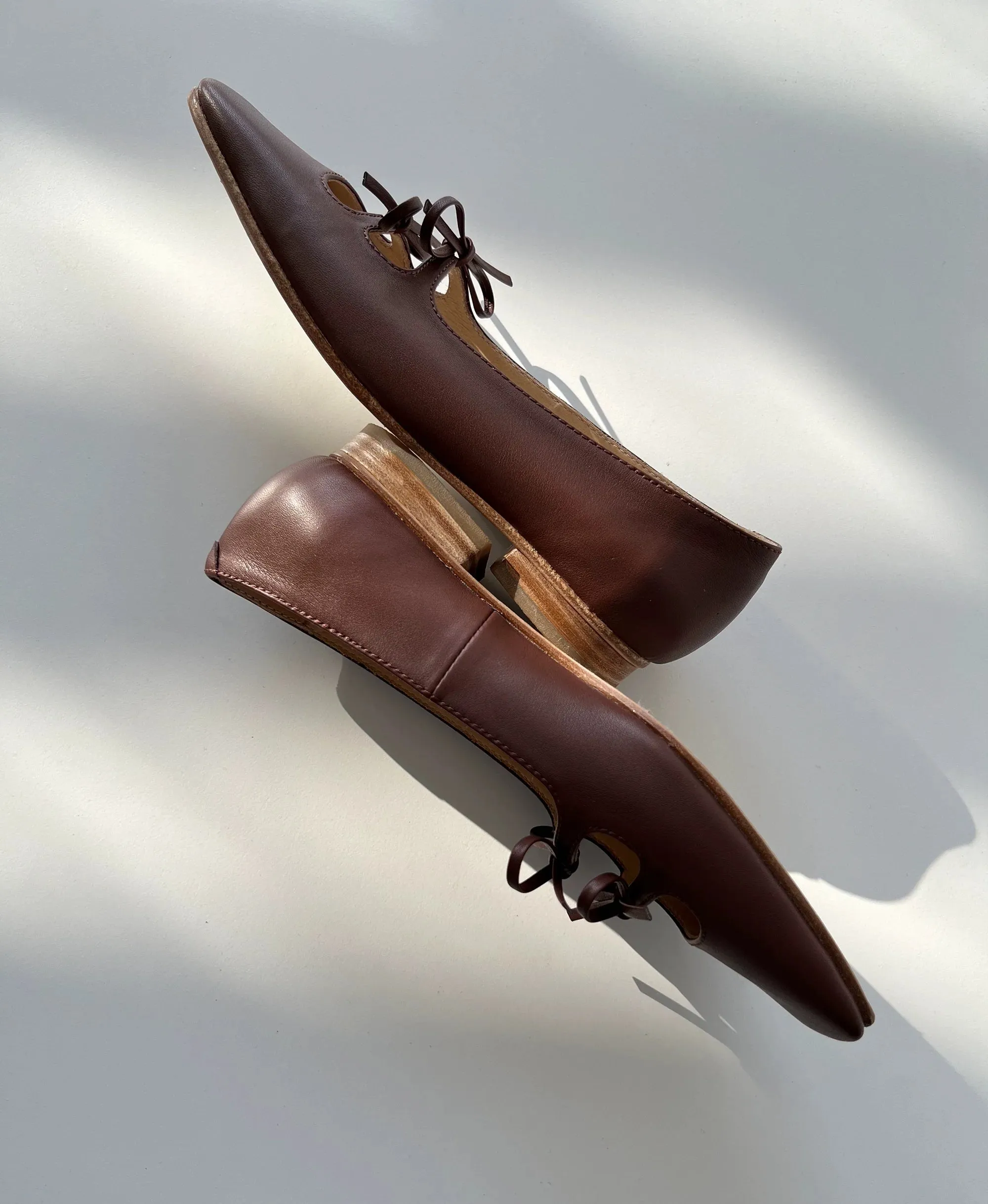 Square-Toed Bow Flats