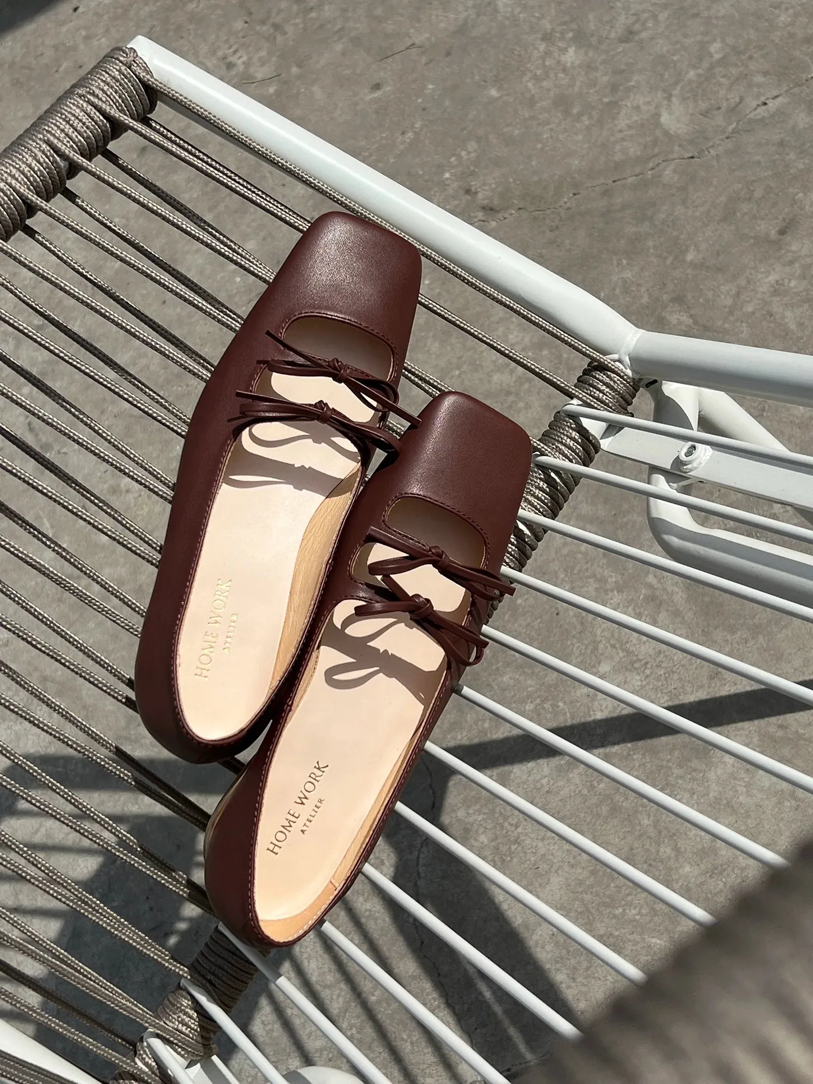 Square-Toed Bow Flats