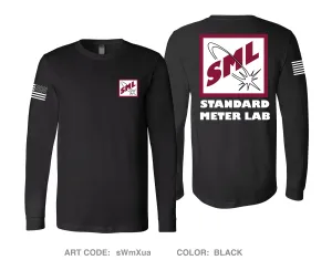 STANDARD METER LAB Comfort Unisex Cotton LS Tee - sWmXua