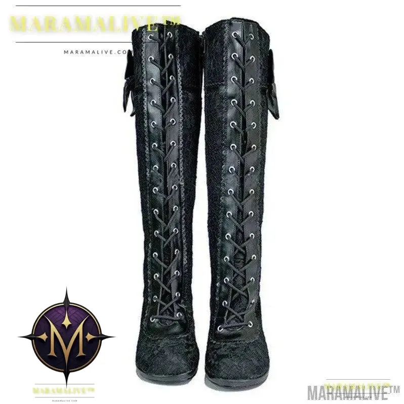 Steampunk Bowknot Boots