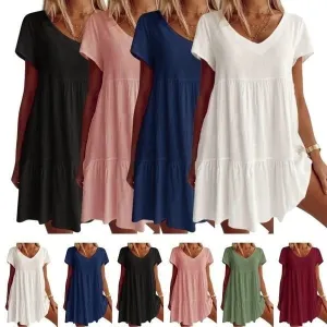 Suzy - Breezy V-Neck Dress