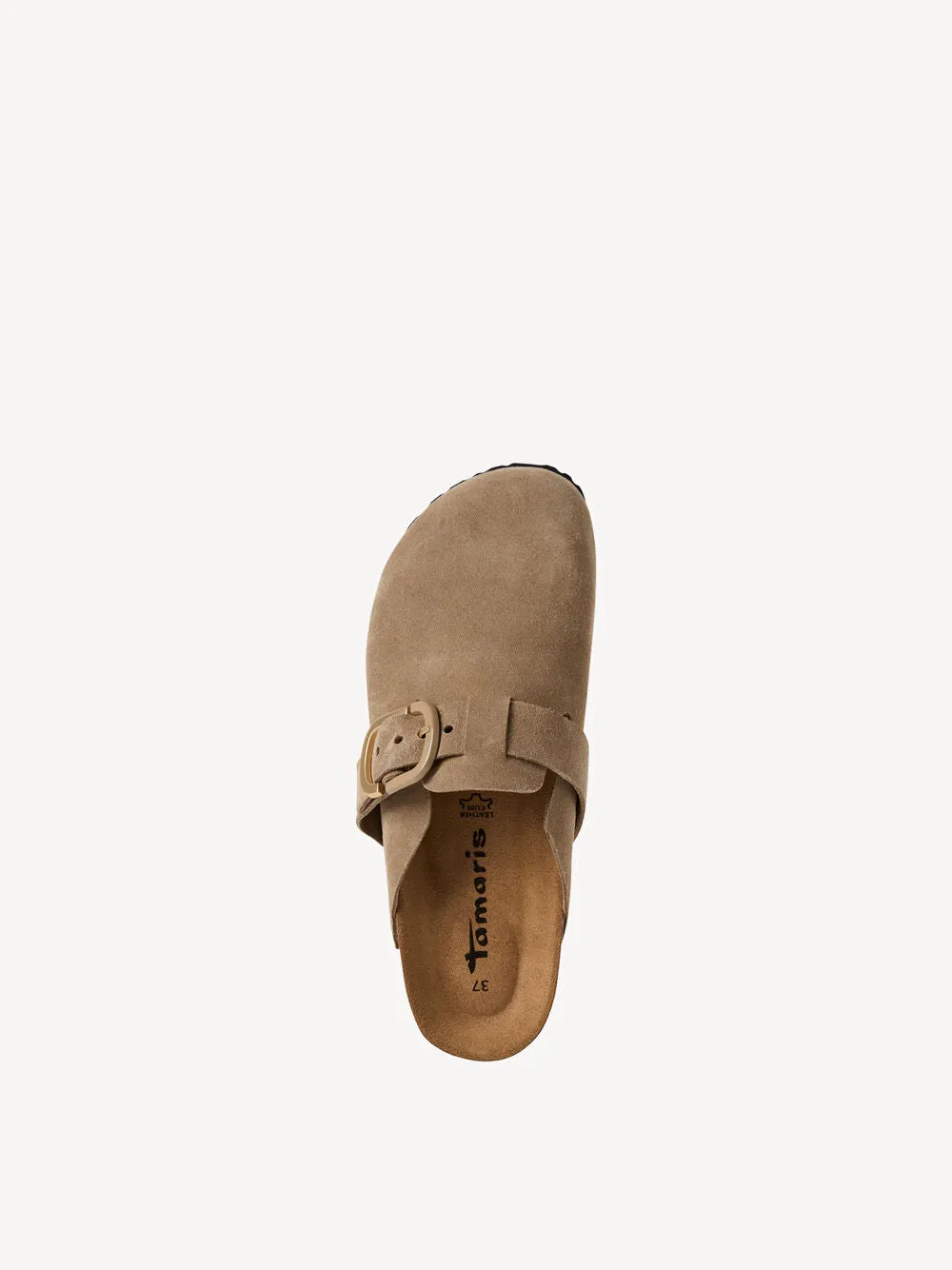 Tamaris - 27600 Beige Suede Mule