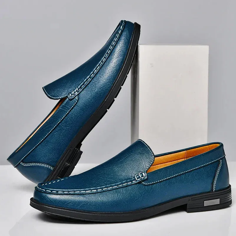 The Lennox Leather Slip-Ons