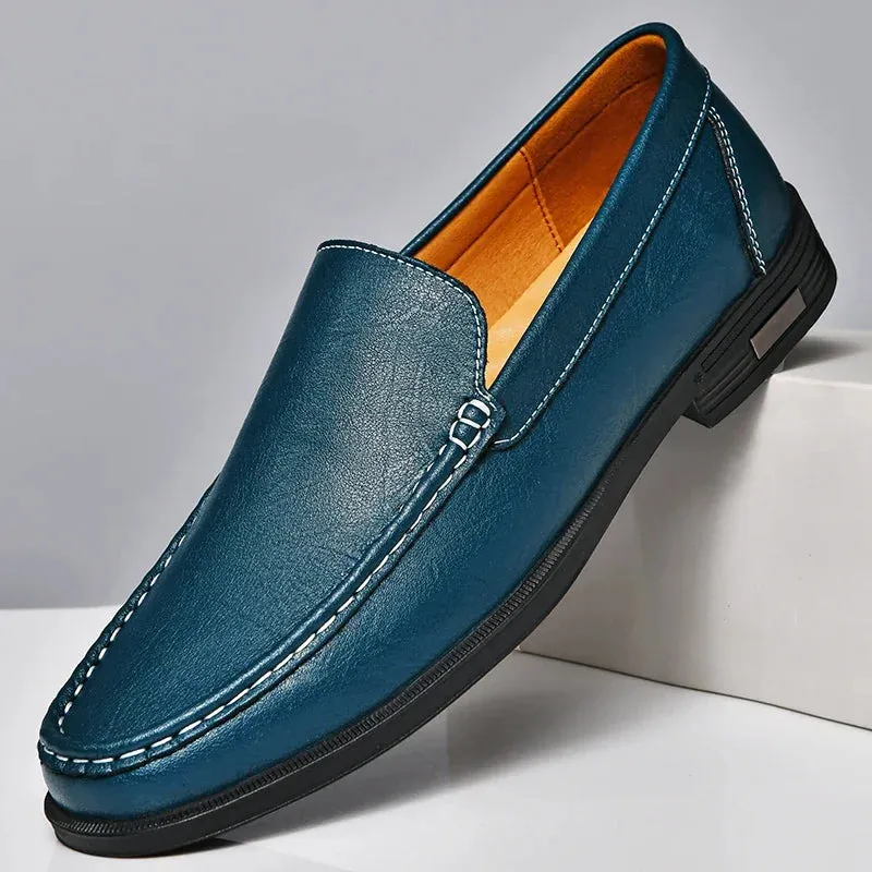 The Lennox Leather Slip-Ons