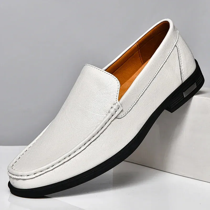 The Lennox Leather Slip-Ons