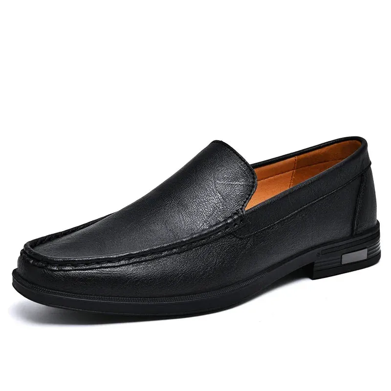 The Lennox Leather Slip-Ons