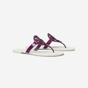 Tory Burch Miller Sandal Violet Wave/ Blanc