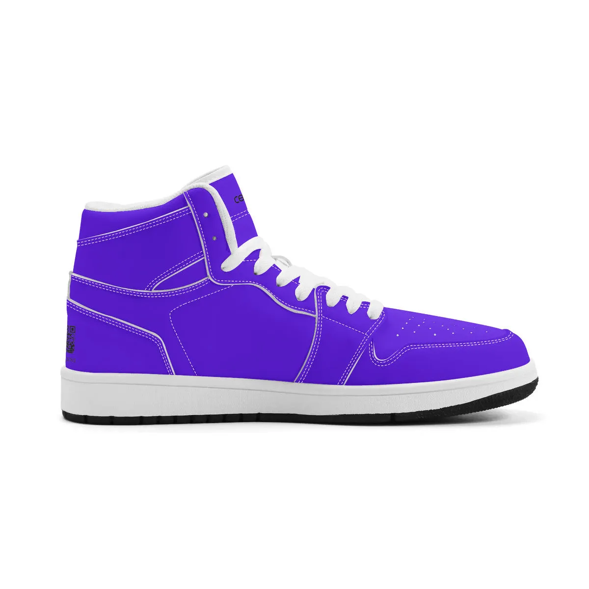 Unisex New Synthetic Leather High Top Sneakers