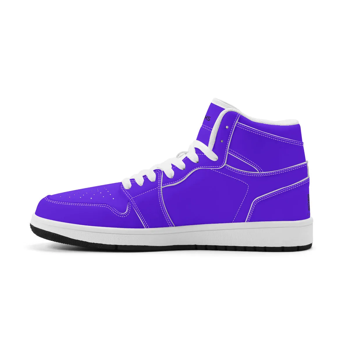 Unisex New Synthetic Leather High Top Sneakers
