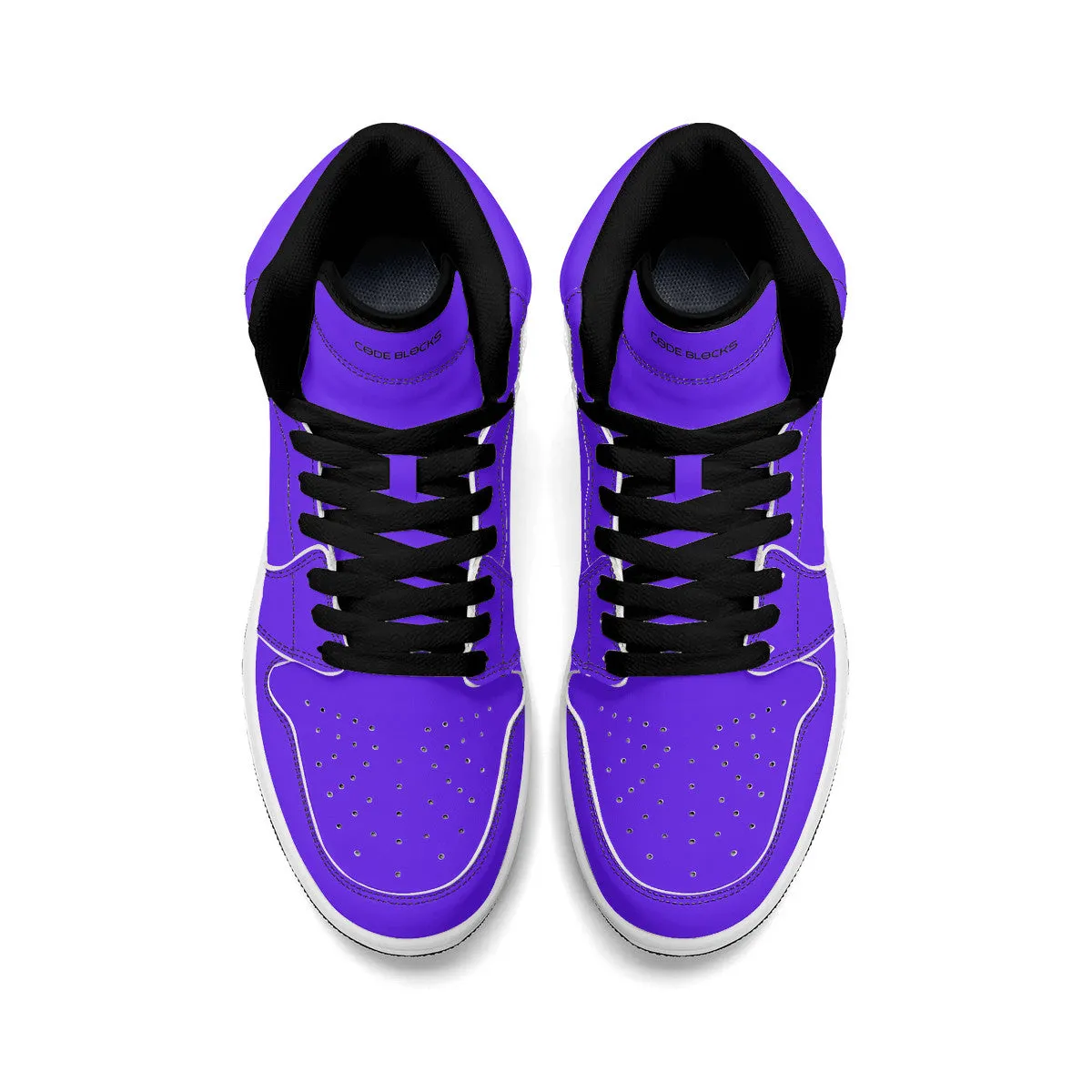 Unisex New Synthetic Leather High Top Sneakers